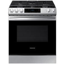 Cuisinière à gaz intelligente encastrable Samsung NX60T8111SS/AA de 6,0 pi³