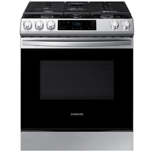 Cuisinière à gaz intelligente encastrable Samsung NX60T8111SS/AA de 6,0 pi³
