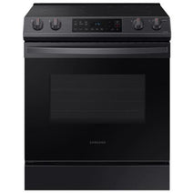Cuisinière électrique intelligente encastrable Samsung NE63T8111SG/AA de 6,3 pi³