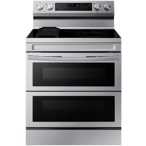 Cuisinière électrique autonome intelligente Samsung NE63A6751SS/AA de 6,3 pi³ avec Flex Duo