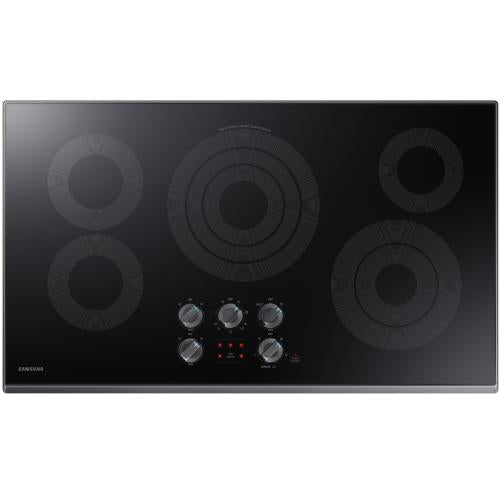 Table de cuisson électrique intelligente Samsung NZ36K6430RS/AA 36 pouces en acier inoxydable