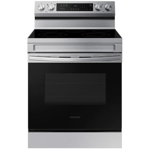 Cuisinière électrique autonome intelligente Samsung NE63A6311SS/AA de 6,3 pi³ en acier inoxydable