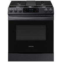 Cuisinière à gaz intelligente encastrable Samsung NX60T8311SG/AA de 6 pi³