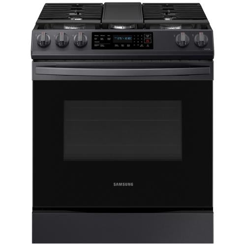 Cuisinière à gaz intelligente encastrable Samsung NX60T8311SG/AA de 6 pi³