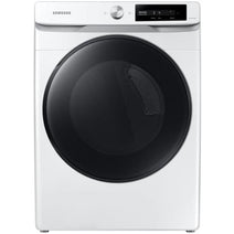 Sécheuse électrique Samsung DVE45A6400W/A3 de 7,5 pi³ avec cadran intelligent et séchage ultra-rapide