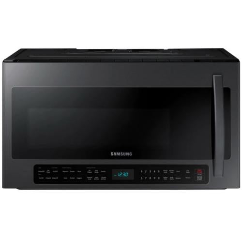 Four à micro-ondes Samsung ME21R7051SG/AA de 2,1 pi³ à hotte intégrée