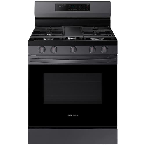 Cuisinière à gaz autonome intelligente Samsung NX60A6311SG/AA de 6 pi³