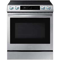 Cuisinière à induction intelligente encastrable Samsung NE63T8911SS/AA de 6,3 pi³ avec cadran intelligent et friteuse à air