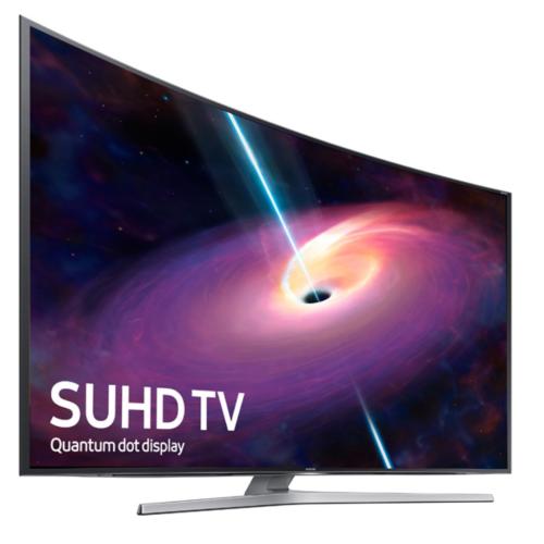 Téléviseur intelligent incurvé 4K SuHD Samsung UN65JS9000F de 65 pouces, série JS9000, classe 9