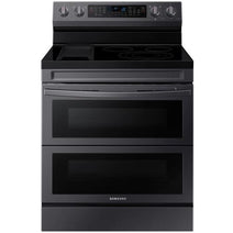 Cuisinière électrique autonome intelligente Samsung NE63A6751SG/AA de 6,3 pi³, en acier inoxydable noir