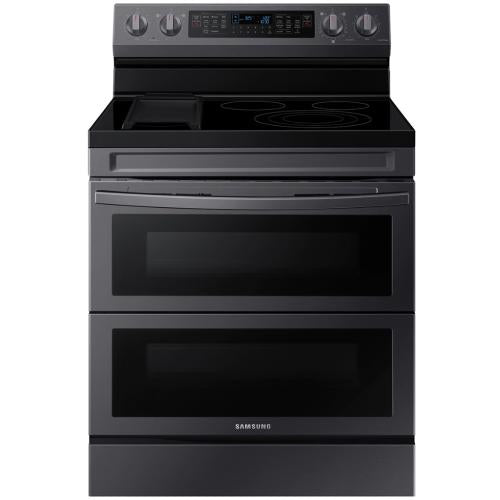 Cuisinière électrique autonome intelligente Samsung NE63A6751SG/AA de 6,3 pi³, en acier inoxydable noir