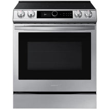 Cuisinière électrique encastrable intelligente Samsung NE63T8711SS/AA de 6,3 pi³ avec cadran intelligent et friteuse à air