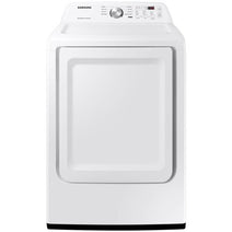 Sécheuse électrique Samsung DVE45T3200W/A3 de 7,2 pi³ avec capteur de séchage, blanche