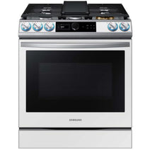 Cuisinière à gaz encastrable intelligente sur mesure Samsung NX60BB871112AA de 6,0 pi3