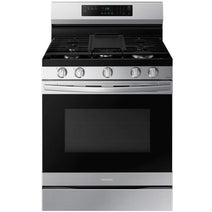 Cuisinière à gaz autonome intelligente Samsung NX60A6511SS/AA de 6 pi³