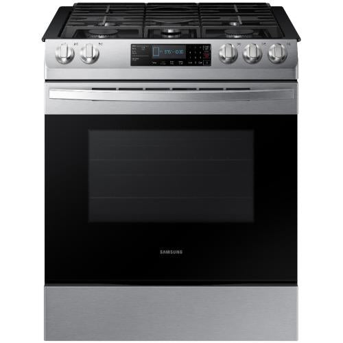 Cuisinière à gaz encastrable Samsung NX58R9311SS/AA de 5,8 pi³ à 5 brûleurs