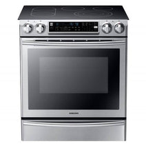 Cuisinière électrique Samsung NE58F9710WS/AA de 5,8 pi³ avec four Flex Duo