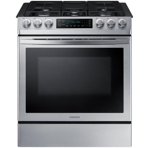 Cuisinière à gaz encastrable Samsung NX58R9421SS/AA de 5,8 pi³ avec convection