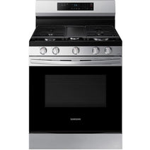 Cuisinière à gaz autonome intelligente Samsung NX60A6311SS/AA de 6 pi³ en acier inoxydable
