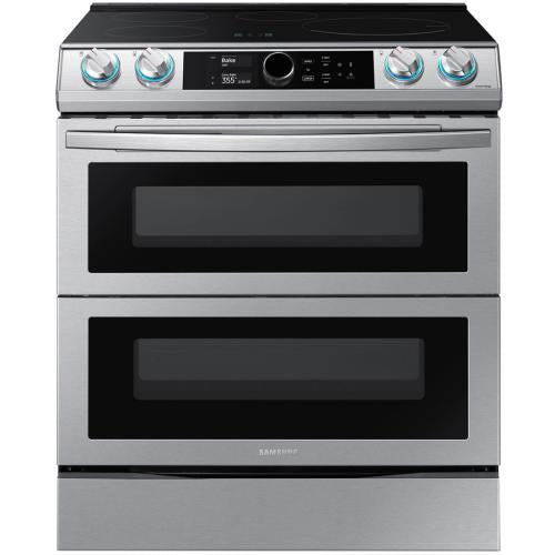 Cuisinière à induction intelligente encastrable Samsung NE63T8951SS/AA de 6,3 pi³ avec Flex Duo
