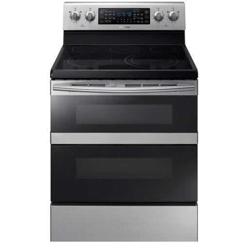 Cuisinière électrique autonome intelligente Samsung NE59M6850SS/AA de 5,9 pi³ en acier inoxydable