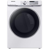 Sécheuse à gaz intelligente Samsung DVG45R6300W/A3 de 7,5 pi³ avec Steam Sanitize+