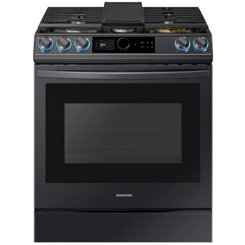 Cuisinière à gaz intelligente encastrable Samsung NX60T8711SG/AA de 6,0 pi³