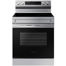 Cuisinière électrique autonome intelligente Samsung NE63A6111SS/AA de 6,3 pi³ en acier inoxydable