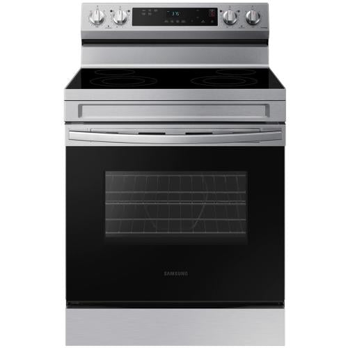 Cuisinière électrique autonome intelligente Samsung NE63A6111SS/AA de 6,3 pi³ en acier inoxydable