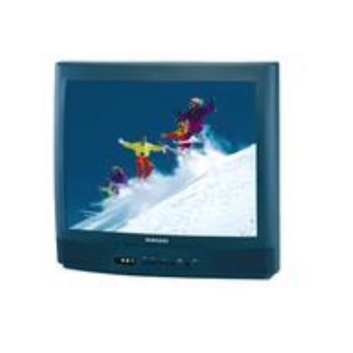Téléviseur à tube cathodique Samsung TXK2766 27 pouces : contraste élevé, qualité d'image nette et tube longue durée