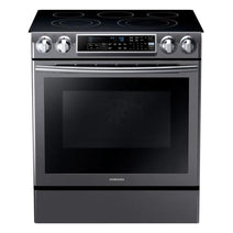 Cuisinière électrique encastrable autonettoyante Samsung NE58K9500SG/AC de 5,8 pi³ avec convection - Acier inoxydable noir