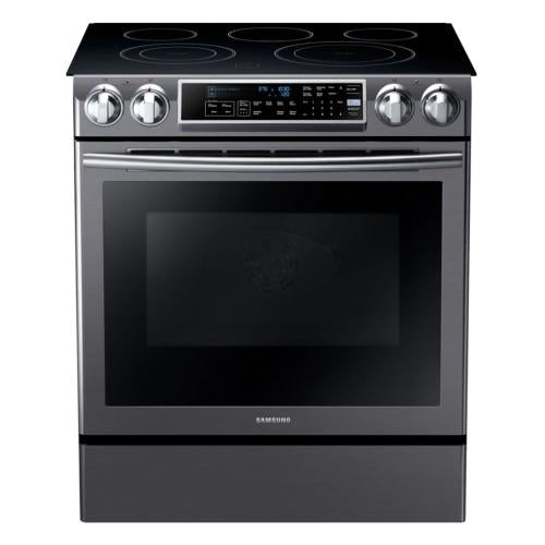 Cuisinière électrique encastrable autonettoyante Samsung NE58K9500SG/AC de 5,8 pi³ avec convection - Acier inoxydable noir