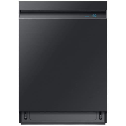 Lave-vaisselle linéaire intelligent Samsung DW80R9950UG/AA en acier inoxydable noir