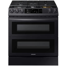 Cuisinière à gaz intelligente encastrable Samsung NX60T8751SG de 30 pouces