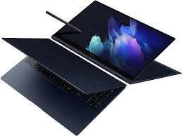 Samsung NP730QCJK01US: Premium 2-in-1 Convertible Laptop with OLED Touchscreen and S Pen.