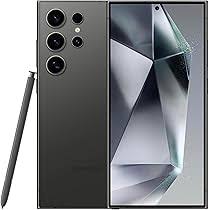 Samsung Galaxy S24 Ultra 5G SM3S918UZEAXAA - Débloqué en usine, état neuf, 128 Go de stockage, appareil photo avec intelligence artificielle