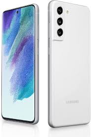 Samsung Galaxy S21 FE SM-G990UZWDXAA - Factory Unlocked, White, 128GB Storage, 8K Video Recording