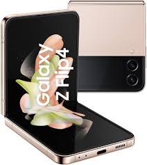 Samsung Galaxy Z Flip4 5G SM-F721U4TEXAA - Factory Unlocked, Pink Gold, 512GB Storage, HDR10+ AMOLED Display