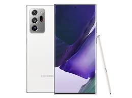 Samsung Galaxy Note20 Ultra 5G SM3N986UZWAXAA - Factory Unlocked, Mystic White, 128GB Storage, AI Ultra Performance Mode