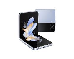 Samsung Galaxy Z Flip4 5G SM-F721U5PEXAA - Factory Unlocked, Blue, 512GB Storage, Samsung Knox Security