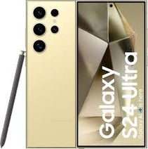 Samsung Galaxy S24 Ultra 5G SM3S926UZYAXAR - Débloqué en usine, jaune, 256 Go de stockage, amélioration de la scène par IA