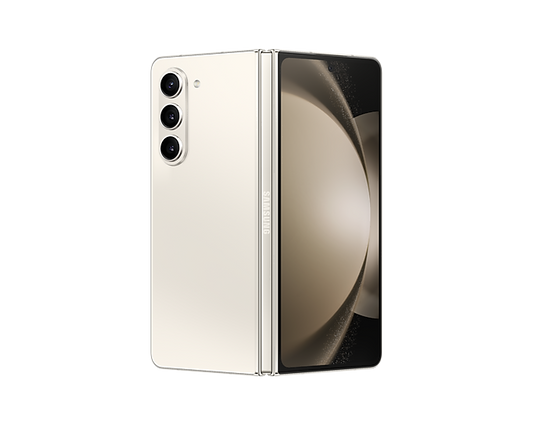 Samsung Galaxy Z Fold5 5G SM-F946UZEAXAA - Factory Unlocked, Cream, 512GB Storage, Samsung Knox Security