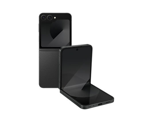 Samsung Galaxy Z Flip6 SM2S911UZGACHA - Phantom Black Global Flip6, Wireless PowerShare, 1TB Storage