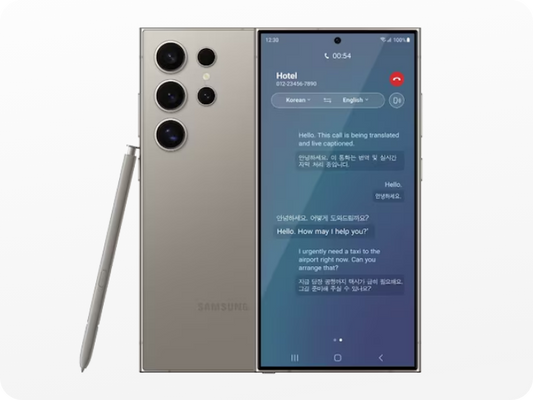 Samsung SM2G781UZOMXAA - Smartphone Samsung optimisé par l'IA avec mode nuit IA