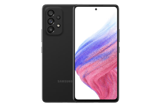 Samsung Galaxy A53 5G SM-A536BZK8ATT - AT&T Locked, Black, 128GB Storage, AI Super Night Mode