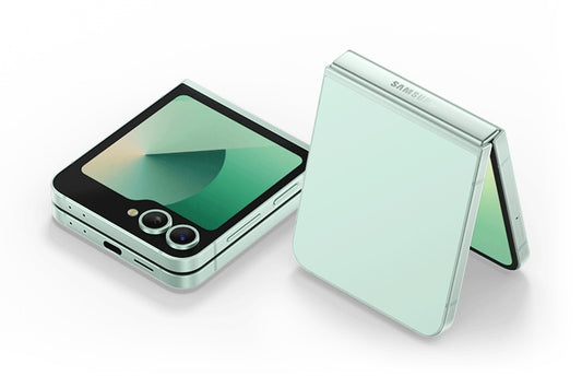 Samsung Galaxy Z Flip6 SM2S911UZGEXAU - Phantom Green Global Enhanced Flip6, Ultra-Wideband, Adaptive Refresh Rate