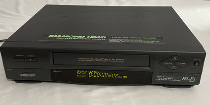 Samsung VR8805 Diamond Head VCR VHS HQ High Speed Recorder/Player