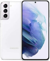Samsung Galaxy S21 SM-G991UZIATMB - Verrouillé par T-Mobile, Blanc fantôme, 128 Go de stockage, prise en charge Samsung DeX