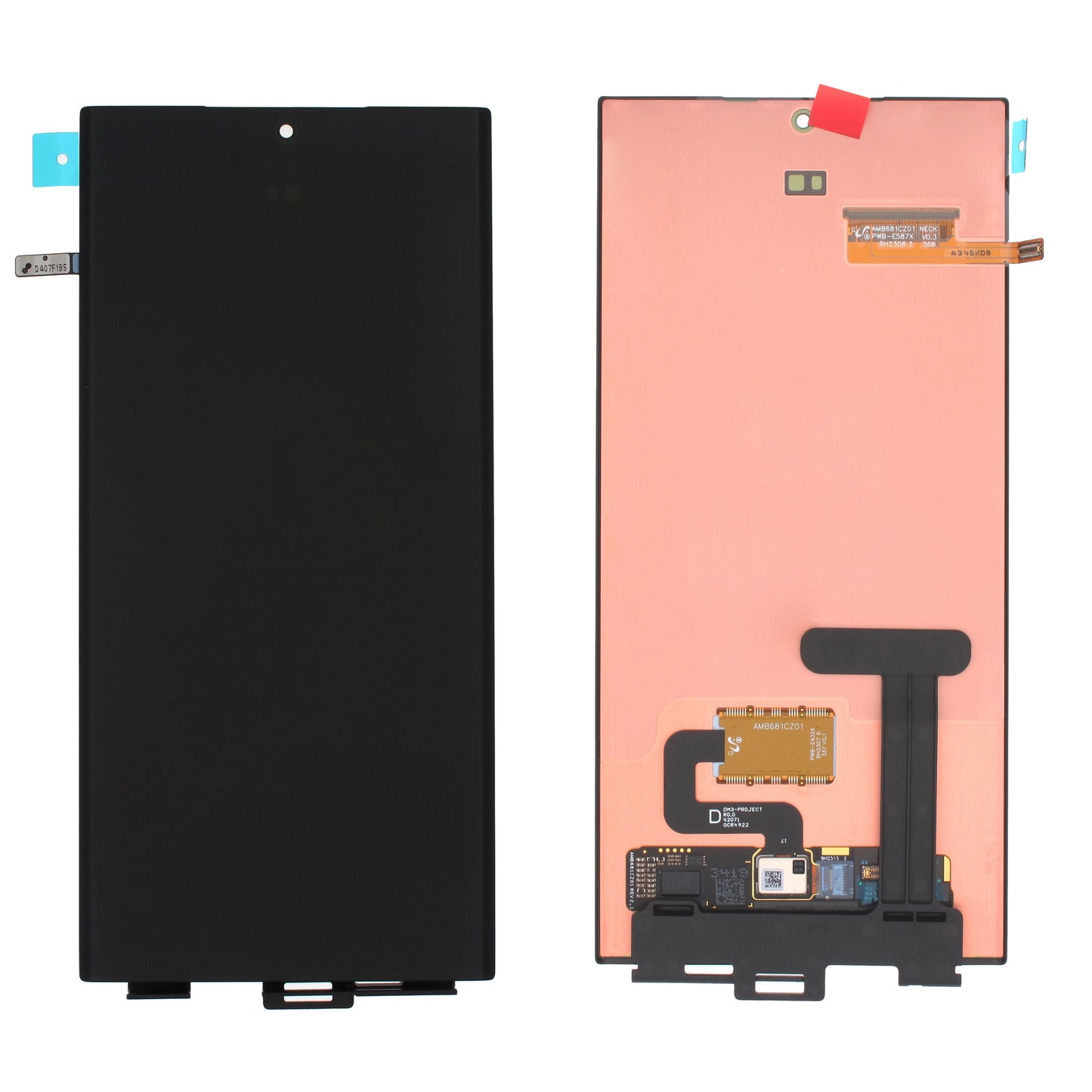 Écran Samsung GH82-33783A SVC - OLED 6,8 WQHD+, GG, S918, V2