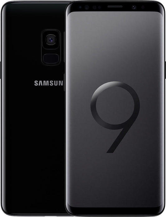 Samsung Galaxy S9 SM-G960UZKATMB - T-Mobile Locked, Midnight Black, 64GB Storage, Dolby Atmos Sound